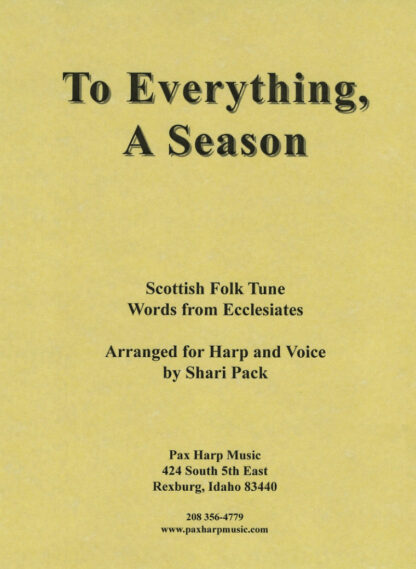 To Everything a Season Cover