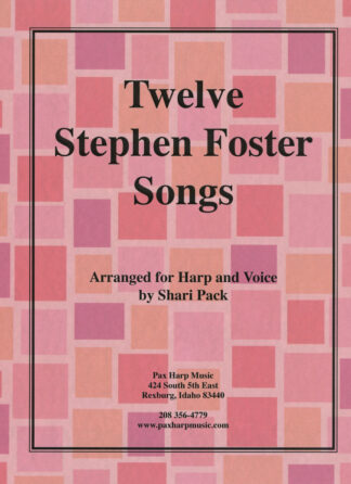 Twelve Stephen Foster Songs Cover