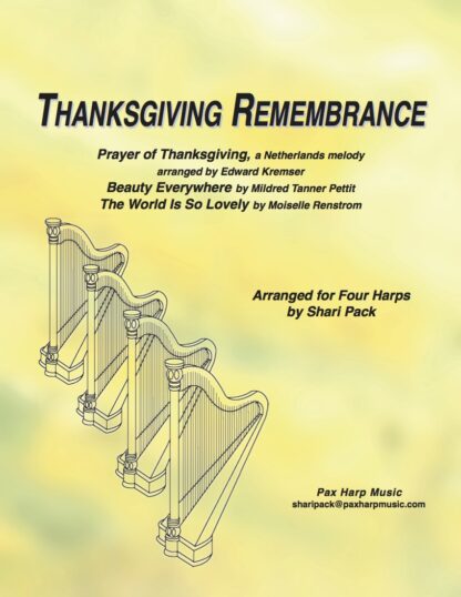 Thanksgiving Remembrance Cover